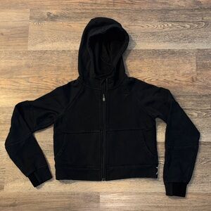 Gymshark Black Zip-Up Hoodie size S